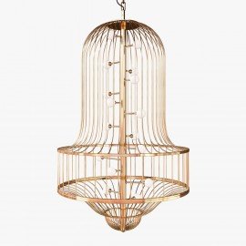 Chandelier lustre design LUCIOLA