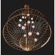Chandelier lustre design LUCIOLA