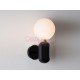 Aballs LED wall lamp design