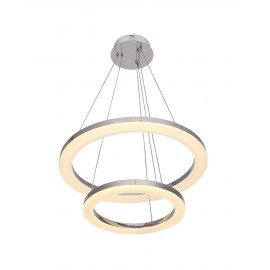 Suspension moderne LED 2 Ring forme ronde
