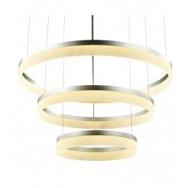 Suspension moderne LED 3 Ring forme ronde