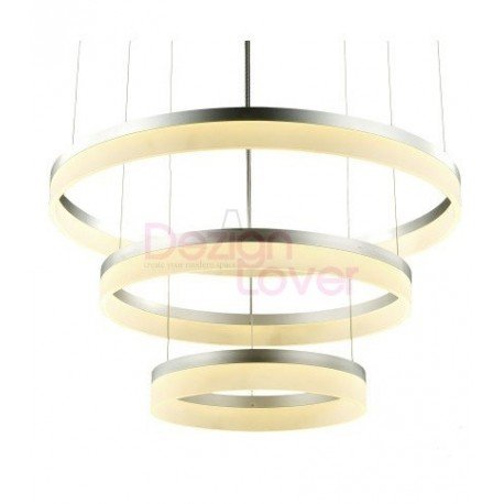 Modern Circle Round LED pendant lamp design 3 Ring