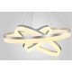 Suspension moderne LED 3 Ring forme ronde