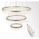 Suspension moderne LED 3 Ring forme ronde