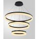 Suspension moderne LED 3 Ring forme ronde