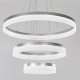 Suspension moderne LED 3 Ring forme ronde