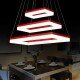 Modern Rectangular LED pendant lamp design