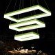 Modern Rectangular LED pendant lamp design