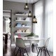Industrial Cage 2 pendant lamp design with Edison bulbs