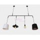 Suspension design Vialattea avec ampoule edison
