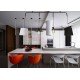 Suspension design Vialattea avec ampoule edison