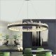 Prometheus I+II LED crystal chandelier