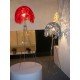 Marble floor lamp