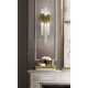 Waterfall wall lamp